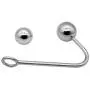 Sexbaby Steel Stainless Anal Hook Sex Toys Single Ball with 2 Balls for Replace Anal Butt Sex Massager for Lover, Bondage Unisex Rope Hook Sex Tool Steel Anal Plug Sexbaby Steel Stainless Anal Hook Sex Toys Single Ball with 2 Balls for Replace Anal Butt Sex Massager for Lover, Bondage Unisex Rope Hook Sex Tool Steel Anal Plug