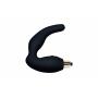 Rocks Off Naughty-boy Double P Spot Silicone Massager, Black