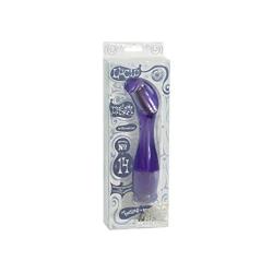 Doc Johnson Lucid Dream 14 Multi-Speed, Waterproof G-Spot Vibrator, Twist-bottom Control, Purple