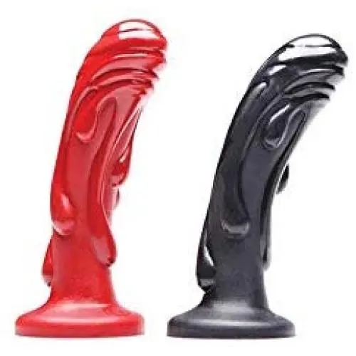 Tantus Magma - Ultra-Premium Silicone Dildo - Red Tantus Magma - Ultra-Premium Silicone Dildo - Red