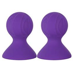 zdhoor Woman 2Pcs Silicone Nipple Sucker Breast Natural Massage Pump Enhancer Costume