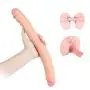 FST Extra Long Double Head Dildo Flexible Penis Realistic Dildos Female Masturbation G Spot Vaginal Anus Stimulate Anal Plug for Women Lesbian (Flesh Color) FST Extra Long Double Head Dildo Flexible Penis Realistic Dildos Female Masturbation G Spot Vaginal Anus Stimulate Anal Plug for Women Lesbian (Flesh Color)