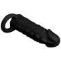 Penis Sleeve Reusable Condoms for Men Penis Enlargement Delay Ejacuation Trainer Penisring Condones Safer (C1)