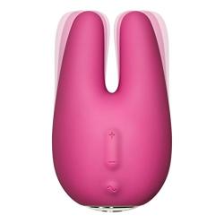 Jimmyjane - Form 2 Universal Massager, Medical Grade Silicone, Waterproof, Rechargable, Pink