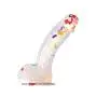 XKiss Confetti Clear Dildo, Super Quality 7" Realistic Silicone Penis with Suction Cup, Artistic Sex Toy for Vaginal G Spot & Anal Prostate Play XKiss Confetti Clear Dildo, Super Quality 7" Realistic Silicone Penis with Suction Cup, Artistic Sex Toy for Vaginal G Spot & Anal Prostate Play