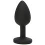 ❤ Black Small Silicone Amal Plug Jewelry Massage Six Toy Amus for Women Men