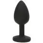 ❤ Black Small Silicone Amal Plug Jewelry Massage Six Toy Amus for Women Men ❤ Black Small Silicone Amal Plug Jewelry Massage Six Toy Amus for Women Men