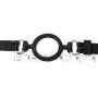YELO Open Mouth Gag O-ring Gag Restraints, Head Harness Restraint Mouth O-ring Gag Oral Fixation, Adjustable Strap YELO Open Mouth Gag O-ring Gag Restraints, Head Harness Restraint Mouth O-ring Gag Oral Fixation, Adjustable Strap
