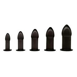 Master Series 5 Piece Anal Trainer Set, Black
