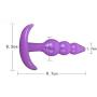 Willsa Women Masturbation Anal Beads Massage Stick Supplies Female G-spot Female