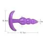 Willsa Women Masturbation Anal Beads Massage Stick Supplies Female G-spot Female
