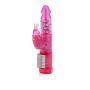 CalExotics My First Jack Rabbit - Waterproof Vibrator With Rotating Shaft - Vibe Sex Toys for Couples - Adult Hands Free G Spot Massager - Pink