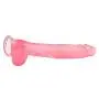 Full 100% Silicone 12 Inch Soft Toy with Suction Cup Base Great for Beginners Toys Friction Attrition - Pink - Biyenanian1.2