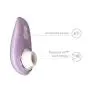 Womanizer Liberty Silent Lay On Vibe for Her, Lubricant Included, Clitoral Stimulating Pleasure Air Technology with 6 Intensity Levels, Lilac