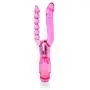 Pink Dual Pleasure Double Penetrator Massager Toy for Pleasure