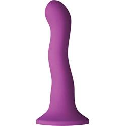 Ns Novelties Ns Novelties Colours Wave 6-inch Dildo, Purple