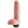 Pipedream King Cock Squirting Cock with Balls, 8", Flesh