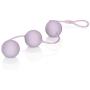 CalExotics First Time Triple Lover Balls - Duotone Ben Wa Kegel Weights - Pelvic Floor Exercise - Adult Sex Toys - Purple