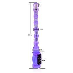 SexyToken 6 Speed Beads Anal Vibrator (Purple)