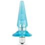 3 Speed Vibrating Anal Butt Plug - Buttplug Vibrator - Sex Toy for Women and Men (Blue)