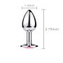 Romi Great Gift Idea Valentine s  Birthday Gift  Stainless Steel Attractive Butt Plug Anal Jewelry Small  Sm252 Shipped in Discrete Package No Invoices Included