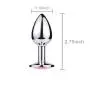 Romi Great Gift Idea Valentine s  Birthday Gift  Stainless Steel Attractive Butt Plug Anal Jewelry Small  Sm252 Shipped in Discrete Package No Invoices Included