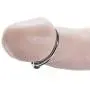 Penis Glans Ring Erection Enhancing with Stainless Steel Joy Ball Sex Toy for Cock Pleasure (1 -inch, 26mm ID)