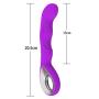 Lorgork G-spot Vibrators,Waterproof Rechargeable Vibrator with 10 Vibration Patterns, Sex Toys for Women Couple