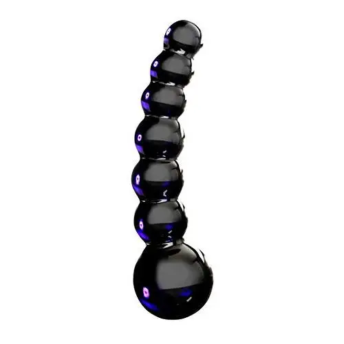 Icicles No. 66 Beaded Anal Probe Dildo, 4.75 Inch