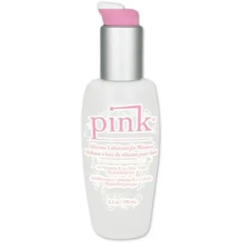 Pink Silicone Lubricant For Women, 3.3 Ounces Pink Silicone Lubricant For Women, 3.3 Ounces