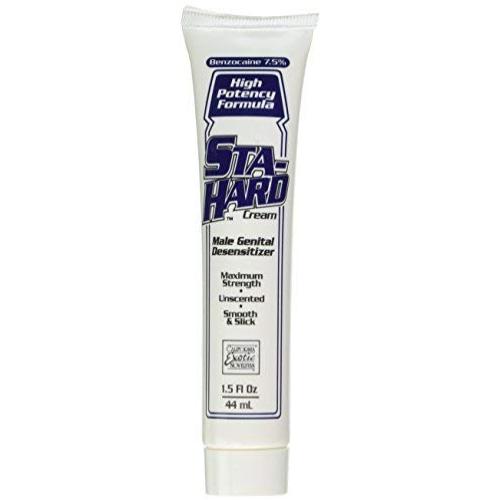 California Exotic Novelties Sta-Hard Cream, 1.5-Fluid Ounce Tubes