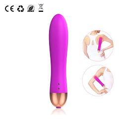 Magic Wand Massager, Wireless Handheld Wand Massager with Powerful 12 Vibration Patterns, Waterproof Rechargeable Body Massager MELO (Purple)