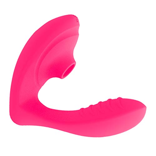 Multi-speeds USB Rechargeable Sucking Toy Vibrarter for Women G-Spport Vibrating Adullt Toys - Pink