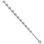 Eastern Delights Elite Stainless Steel Beads Urethral Plug, Large