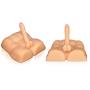 Sensa Feel Dual Density Frontal Male Body - Realistic Dildo Anal Entry Love Doll - Sex Toy for Women (Beige)