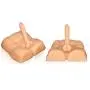 Sensa Feel Dual Density Frontal Male Body - Realistic Dildo Anal Entry Love Doll - Sex Toy for Women (Beige) Sensa Feel Dual Density Frontal Male Body - Realistic Dildo Anal Entry Love Doll - Sex Toy for Women (Beige)