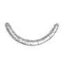 A-YUEYUE Double-Ended Headed Huge Flexible Dual Density Rod for Women Couples Lesbians, 3 Colors Optional