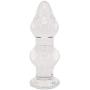 NewMaxer 5.5x1.9 Inch Large Glass Butt Plug G-spot Massager Crystal Anal Plug Butt Plug Anal Trainer Sex Toy