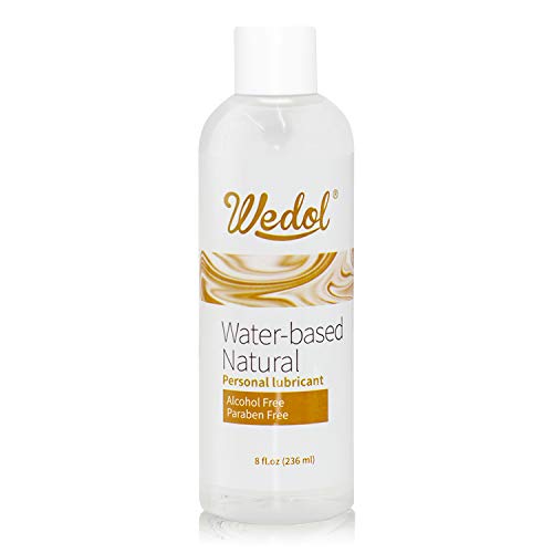 WeDol Personal Lubricant Water Based, 8oz Bottle Sex Lube for Men, Women & Couples