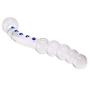 Crystal Glass Plump Beads Style Sex Tease Insert Pleasure Wand Dildo Penis