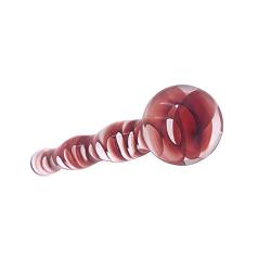 LLFX Double-Head Comfort Smooth Glass Massage Can be Refrigerated to Increase The Pleasure of Womens Jeans Jeans (Color : Red)