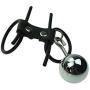 Physical Penis Enlargerment Extender Weight Stretcher Double Penis Rings 135G Metal Ball Hanger Device Medical Sex Toys for Men