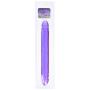California Exotics Smooth Double Dildo, Reflective Gel, 12 Inches