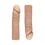 Doc Johnson The D - Double D - Two 8 Inch ULTRASKYN Vac-U-Lock Dildos with Double Up Plug - Caramel Doc Johnson The D - Double D - Two 8 Inch ULTRASKYN Vac-U-Lock Dildos with Double Up Plug - Caramel
