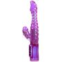 Golden Triangle Sugar Spoon 5.5 Inch Waterproof Vibrator, Purple