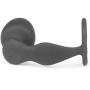 FST Silicone Cock Ring with Huge Anal Plug Prostate Massager and Penis Ring Stimulator Combo
