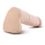 7" Realistic Feel Flexible Spine Dildo - Cock and Balls Dong - Sex Toy for Women - Sex Toy for Adults (Natural)