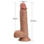 JHKJDF 8 Inches is A Huge Female Massage Adult Toy Made of Soft Silicone, Safe, Environmentally Friendly and Easy to Clean