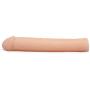 Realistic Penis Extender Kit by Healthy Vibes - Instant Male Enhancement to Increase Girth & Length by Adding Up to 3" - Lifelike Real Skin Cock Sheath - Easy to Use & Clean - Phthalate & Latex Free