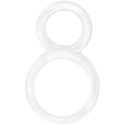 SCREAMING O Ofinity Cock Ring, Clear